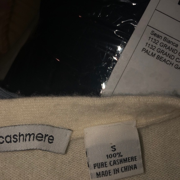 Autumn Cashmere Ivory Sequin Wrap Sweater - Picture 4 of 5